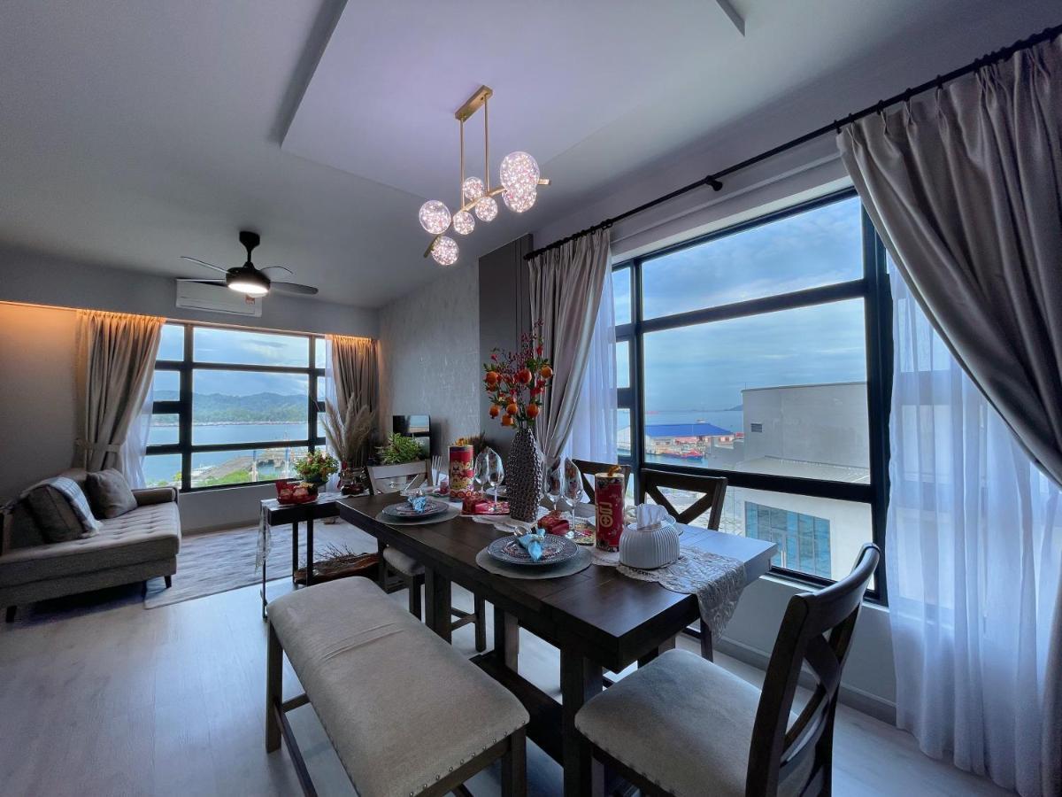 Seaside Lavender Suite Jesselton Quay Citypads Kota Kinabalu Exterior photo